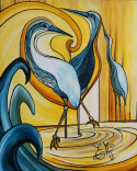 0111 Les ibis bleu